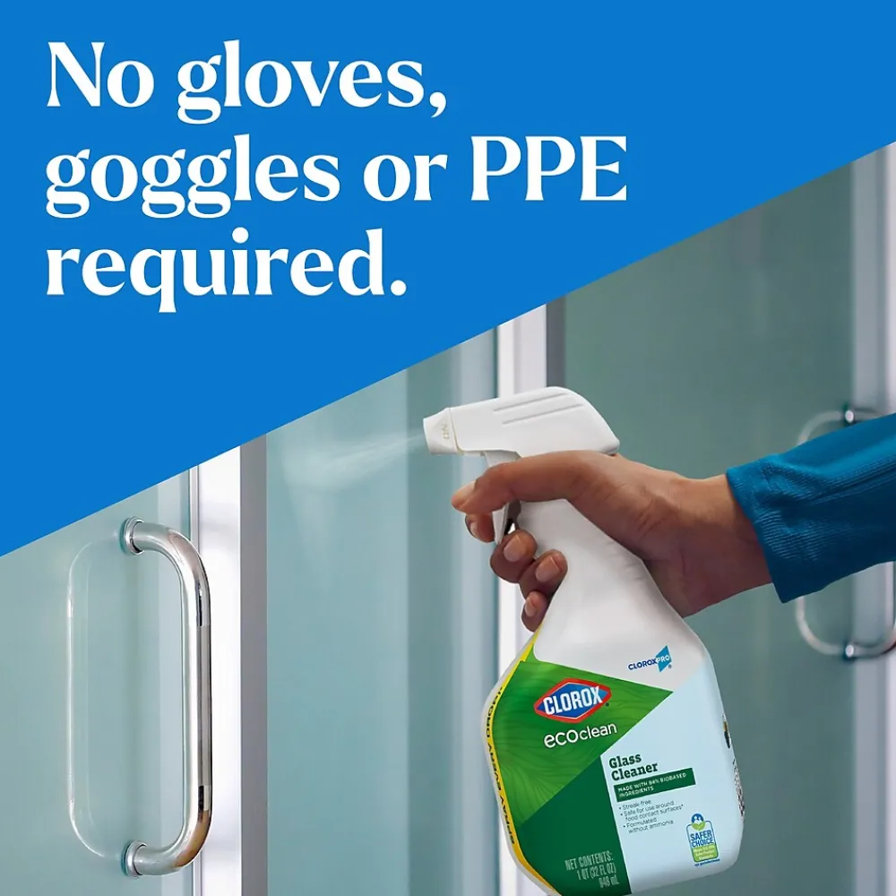 Pro EcoClean Glass Cleaner, 32 Oz. (60277)<Clorox Online