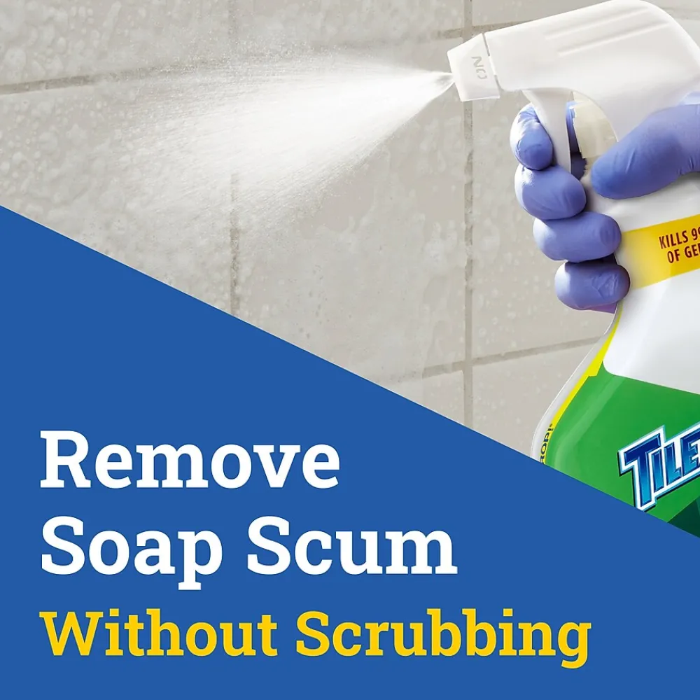 CloroxPro Disinfecting Soap Scum Remover Spray, 32 Fluid Ounces (35604)<Tilex New