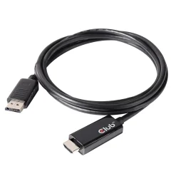 Club 3D Club3D CAC-1082 6.56 feet DisplayPort 1.4 to HDMI 2.0b HDR, Black