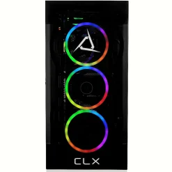 Outlet CLX SET TGMSETRTH2A01BM Gaming Desktop Computer, AMD Ryzen 9 7900X, 32GB Memory, 1TB SSD, 4TB HDD