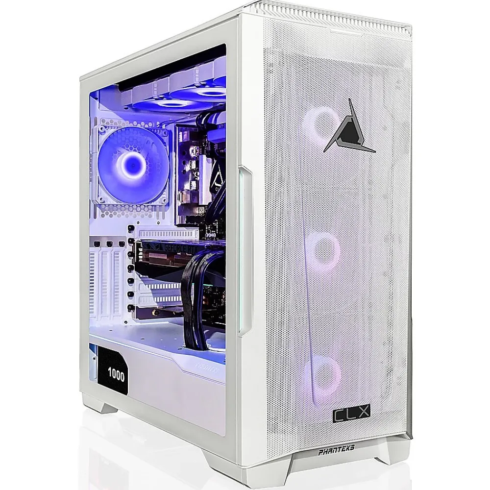 New CLX SET TGMSETRTH2A12WM Gaming Desktop Computer, Intel Core i7-13700KF, 64GB Memory, 1TB SSD, 6TB HDD
