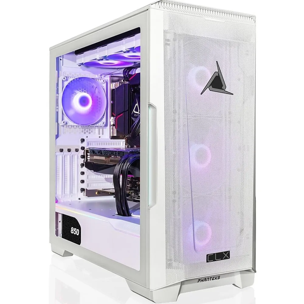 Best CLX SET TGMSETRTU2B04WM Gaming Desktop Computer, AMD Ryzen 9 7900X, 64GB Memory, 1TB SSD, 6TB HDD