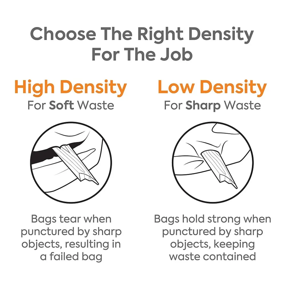 ™ 40-45 Gallon Trash Bag with 30% PCR, 40" x 46", Low Density, 0.8 mil, Black, 150 Bags/Box (CW62419)<Coastwide Professional Hot