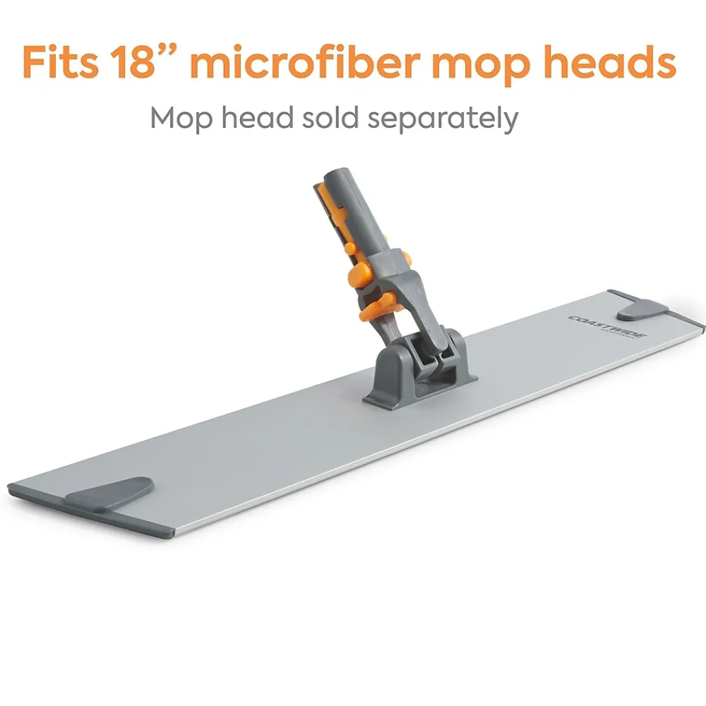 ™ 15.75" Microfiber Wet Mop Frame, Aluminum (CW61064-CC)<Coastwide Professional Clearance