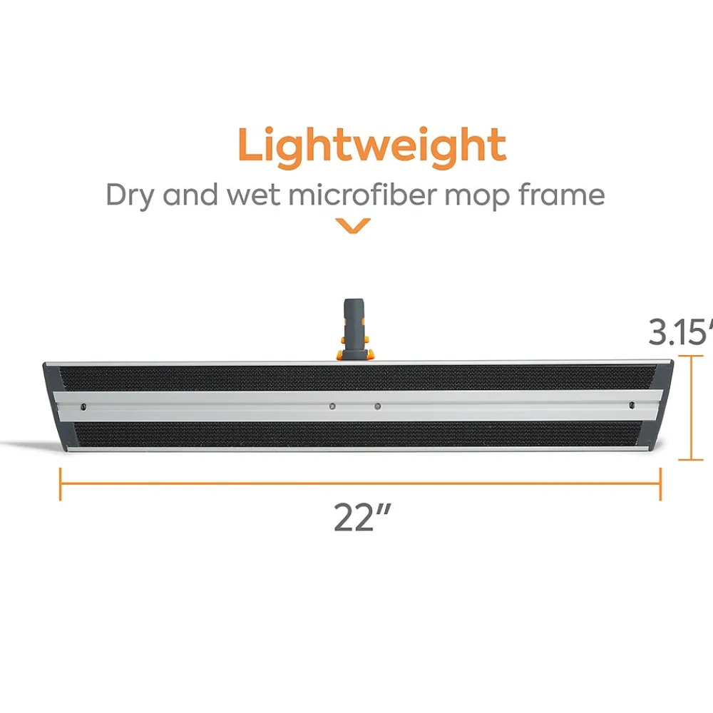 ™ 22" Microfiber Wet Mop Frame, Aluminum (CW58014)<Coastwide Professional Best