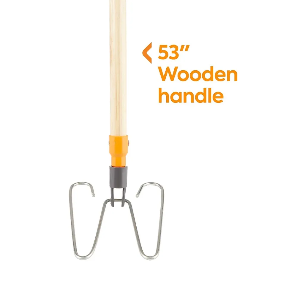 ™ 53" Wedge Dust Mop Frame and Handle, Wood (CW56768)<Coastwide Professional Best