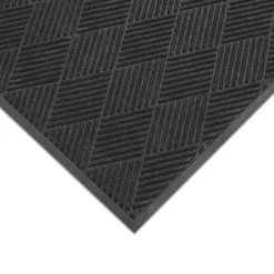 Coastwide Professional â„¢ Commercial Wiper/Scraper Floor Mat, 4' x 6', Charcoal (CW23071)