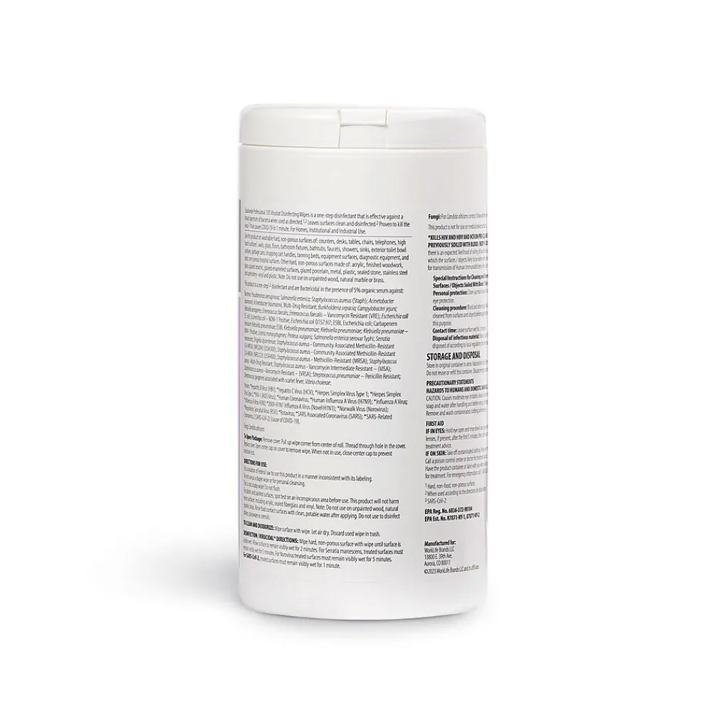 ™ Disinfecting Wipes, 100 Wipes/Container, 600 Wipes/Carton (CW105WW10-ACT)<Coastwide Professional New