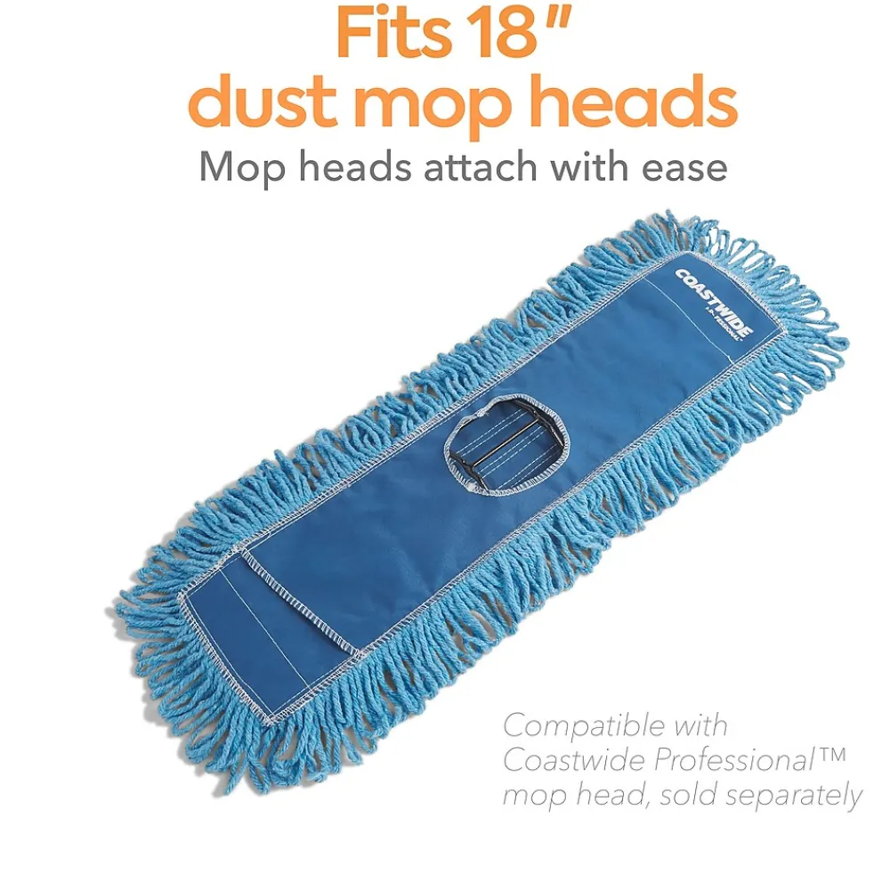 ™ Dust Mop Frame, 18" x 5", Black (CW56763)<Coastwide Professional Online