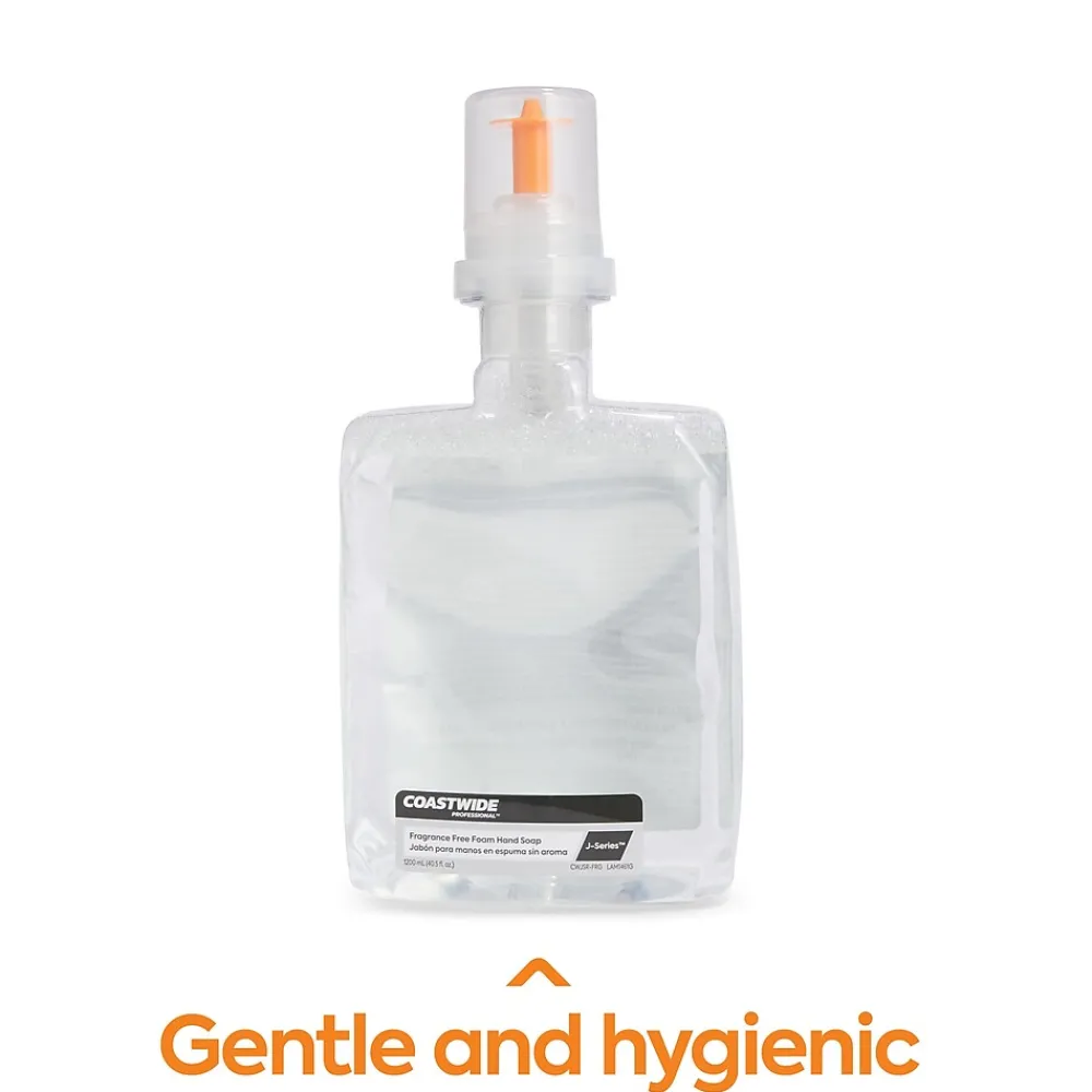 J-Series Foaming Hand Soap, 1200 mL, 2/Carton (CWJSR-FRG)<Coastwide Professional Outlet