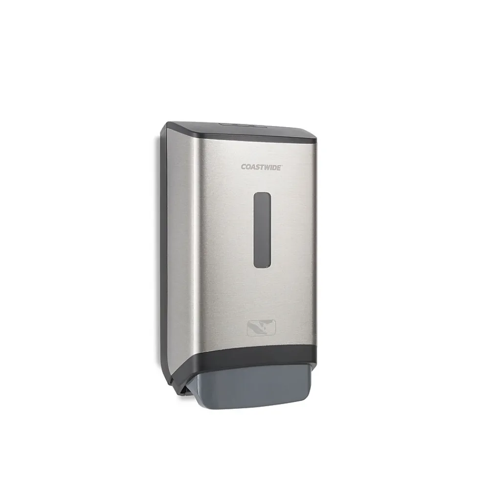™ J-Series Wall Mounted Hand Soap Dispenser, Black/Metallic (CWJMS-S-CC)<Coastwide Professional Sale