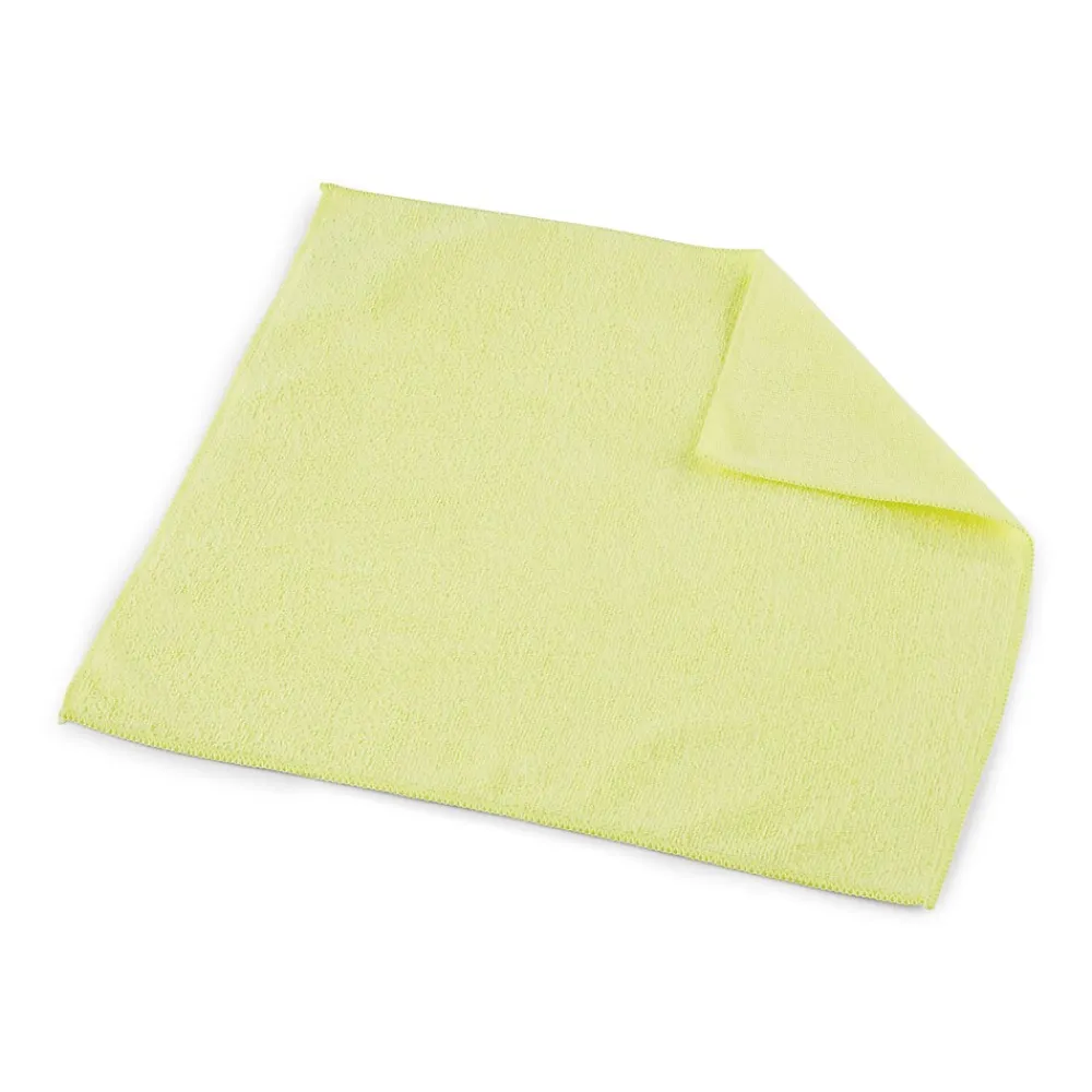 ™ Microfiber Wipers, Yellow, 12/Pack (CW52879)<Coastwide Professional Outlet