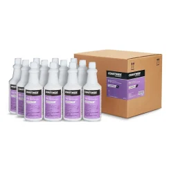 Restroom Cleaner Non-Acid Disinfectant Bathroom Cleaner, 32 Oz., 12/Carton (CW110RU32-ACT)<Coastwide Professional