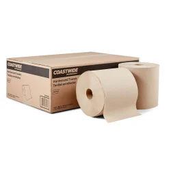 Coastwide Professional â„¢ Recycled Hardwound Paper Towels, 1-Ply, 800 ft./Roll, 6 Rolls/Carton (CW20181)