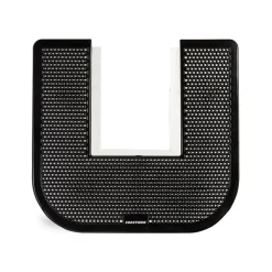 Coastwide Professional â„¢ Toilet Floor Mat, 17.5" x 20.5", Black, 6/Carton (CW24768)