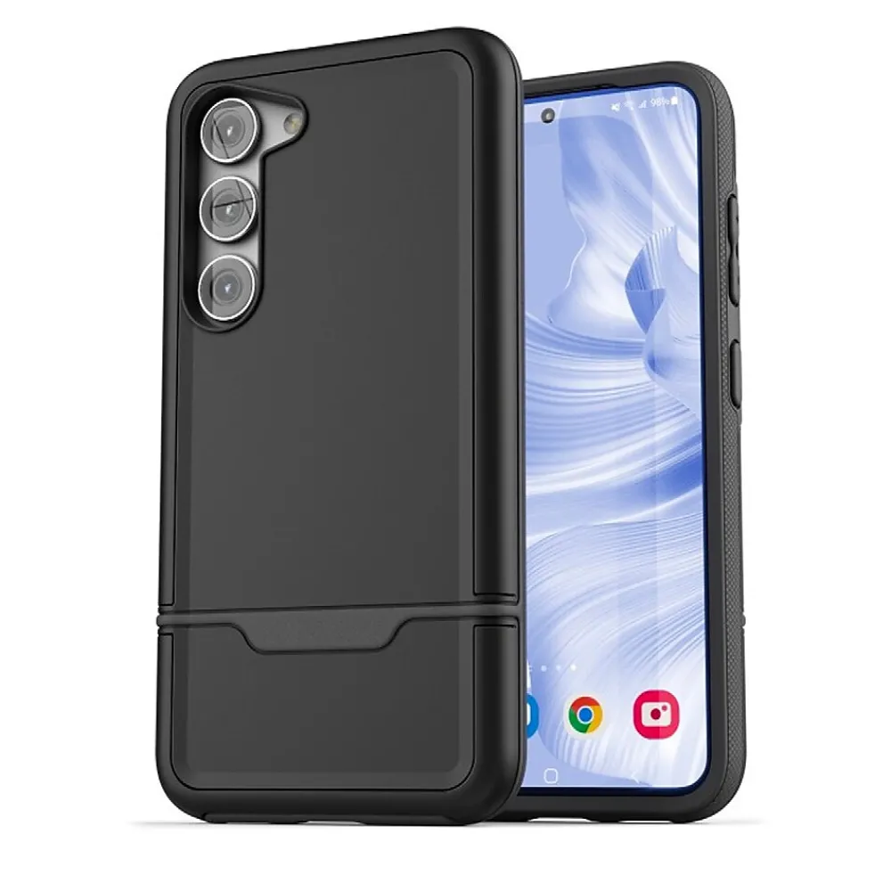 CODi Rugged Samsung Galaxy S23 Phone Case, Black (P2108)