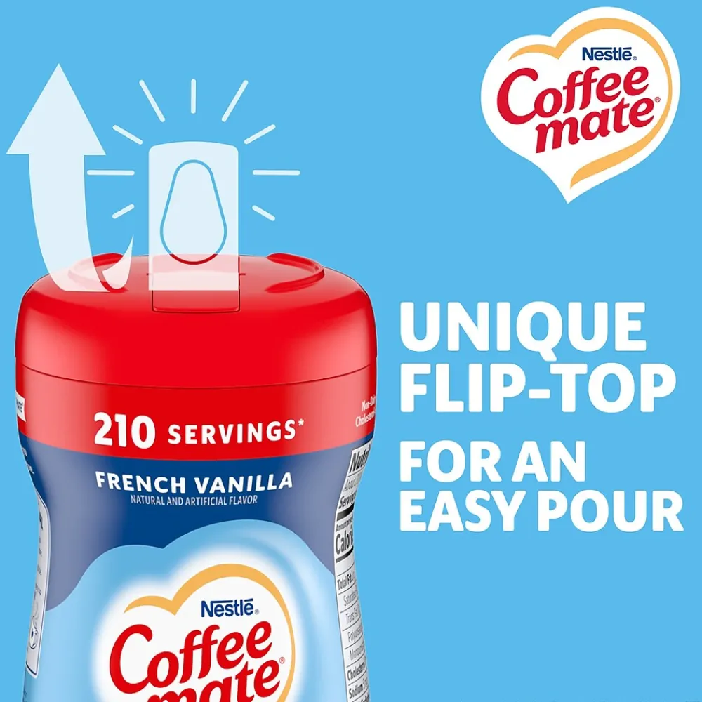 Carnation Coffee mate French Vanilla Powdered Creamer, 15 Oz. (35775)