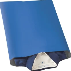 Sale Partners Brand Colored Poly Mailers, Blue, 14-1/2 x 19