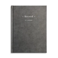 Accounting & Record Journals*Quill Brand Columnar Book, 12-Columns, 7.25" x 9.5", Blue Marble, 40 Sheets/Book (217976ABF)