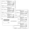Tax Forms*ComplyRight 2024 1099-NEC Tax Form Envelopes/Recipient Copy Only, 2-Part, 3-Up, Copy B, C/2, 50/Pack (NEC6113E)