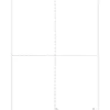 Tax Forms*ComplyRight 2024 W-2 Tax Form, 1-Part, 4-Up, 500/Pack (5209B)