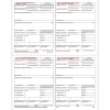 Tax Forms*ComplyRight 2024 W-2 Tax Form, 1-Part, 4-Up, Copy B, C, 2, 500/Pack (5205B)