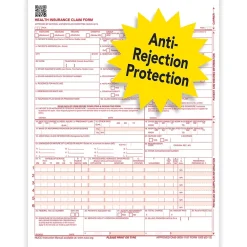 Medical Forms*TFP ComplyRight CMS-1500 Health Insurance Claim Forms (02/12), 8-1/2" x 11", Pack of 250 (CMS12LC250)