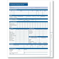 Hr Forms*ComplyRight â„¢ Confidential Employee Records Folder, Expanded, Pack of 25 (A0175)