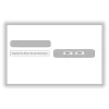Clearance ComplyRight Moistenable Glue Security Tinted Double-Window Tax Envelopes, 5 5/8" x 9", 100/Pack (99991100)