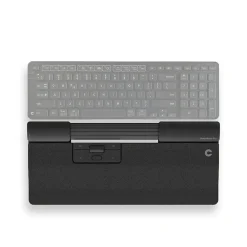 Best Contour Design SliderMouse Pro Vegan Leather Regular Wrist Rest, Wireless, Black (CDSMPRO10210)