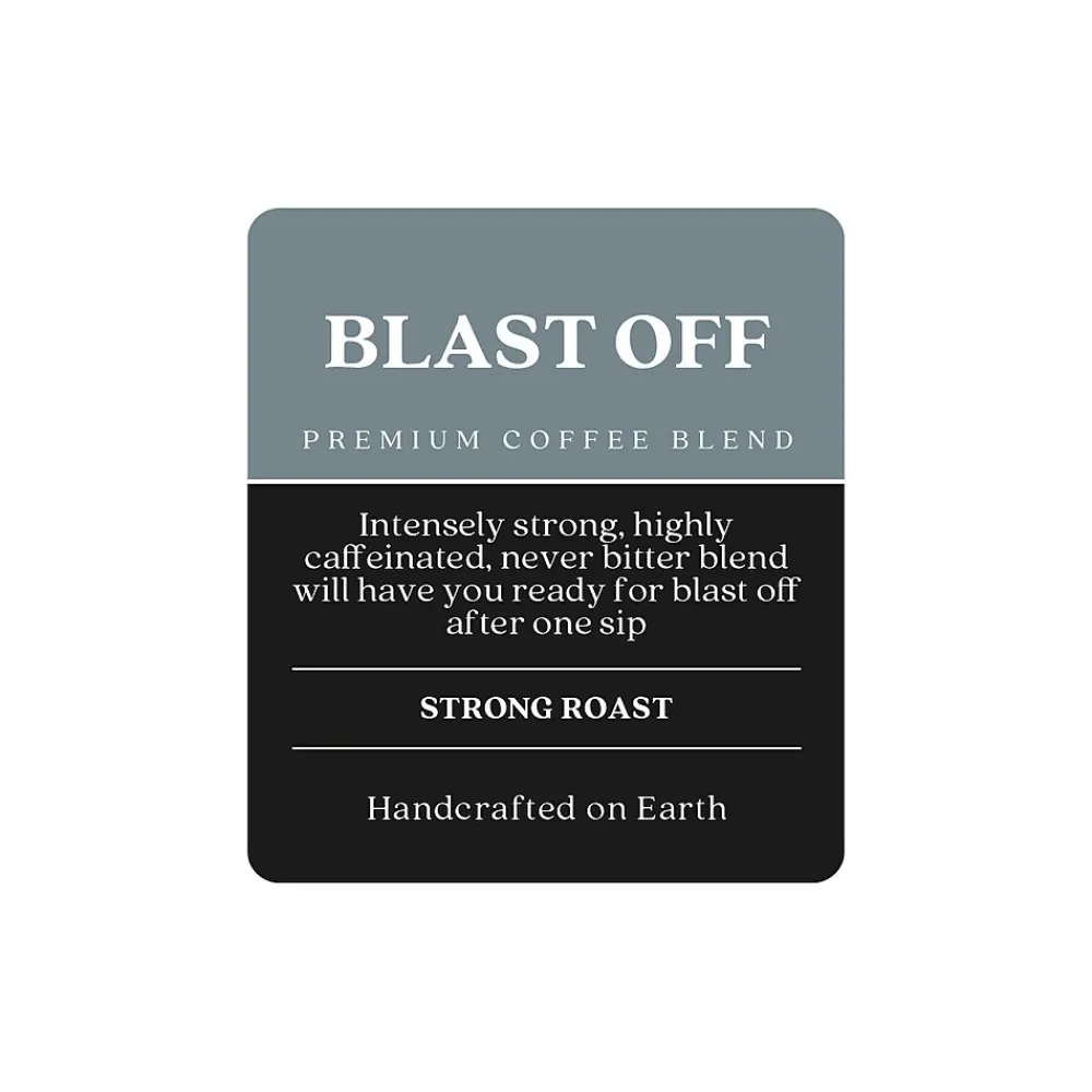 Copper Moon Coffee Copper Moon Blast Off Arabica Beans Coffee, Strong Roast, 32 oz. (260120)
