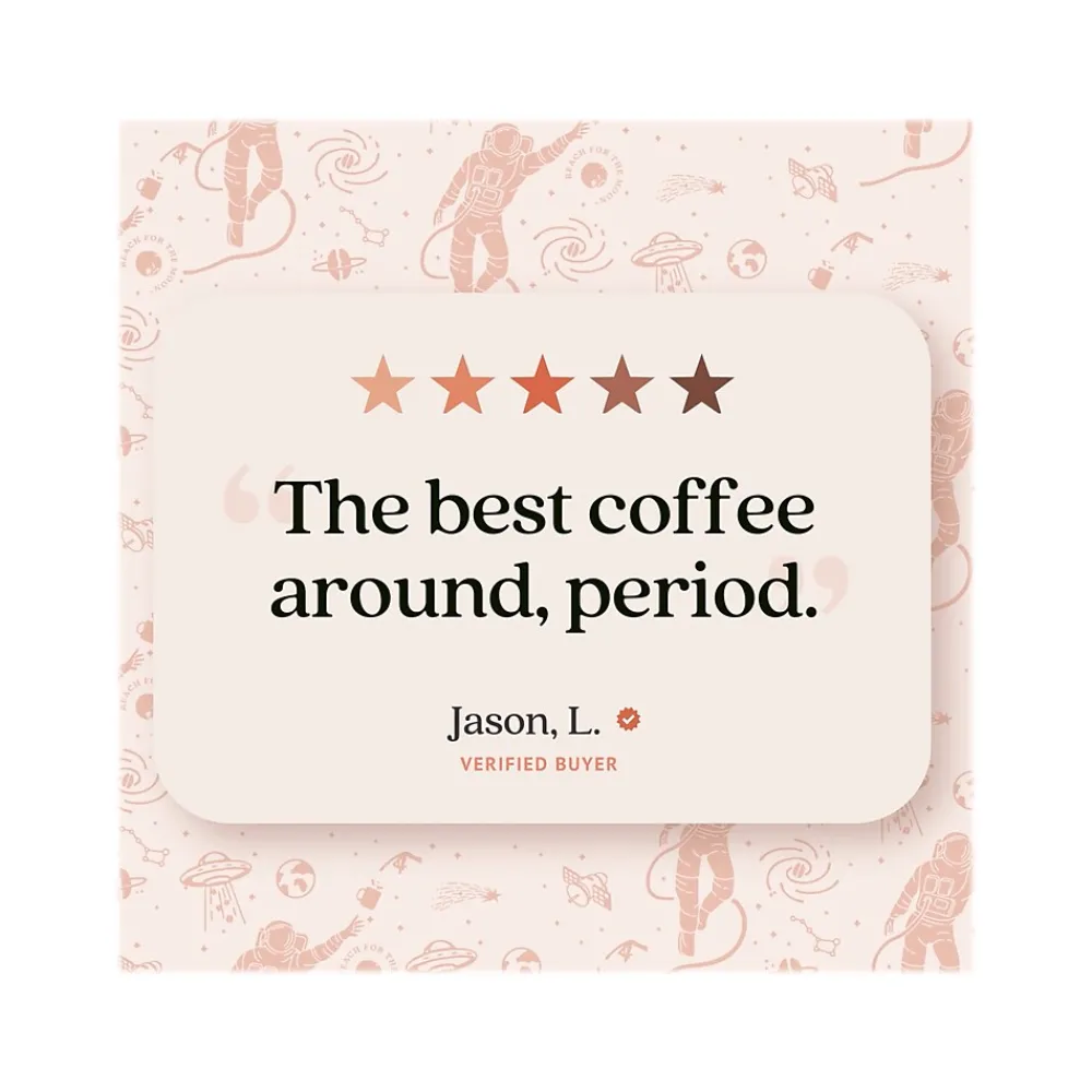 Copper Moon Coffee Copper Moon Blast Off Arabica Beans Coffee, Strong Roast, 32 oz. (260120)