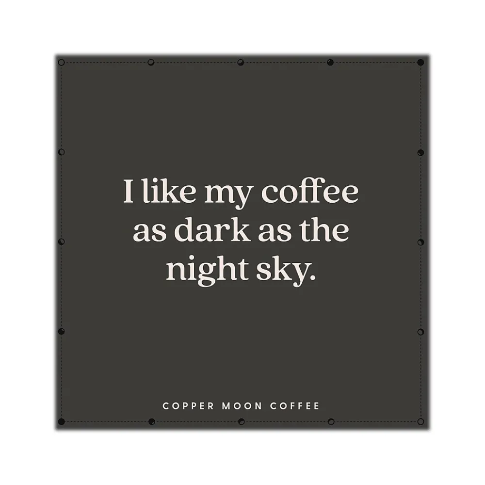 Copper Moon Coffee Copper Moon Rainforest Reserve Organic Caramel Beans Coffee, Dark Roast, 32 oz. (260158 - BAG)