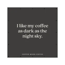 Copper Moon Coffee Copper Moon Rainforest Reserve Organic Caramel Ground Coffee, Dark Roast, 12 oz. (205345 - BAG)