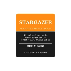 Copper Moon Coffee Copper Moon Stargazer Arabica Ground Coffee, Medium Roast, 12 oz. (205337)