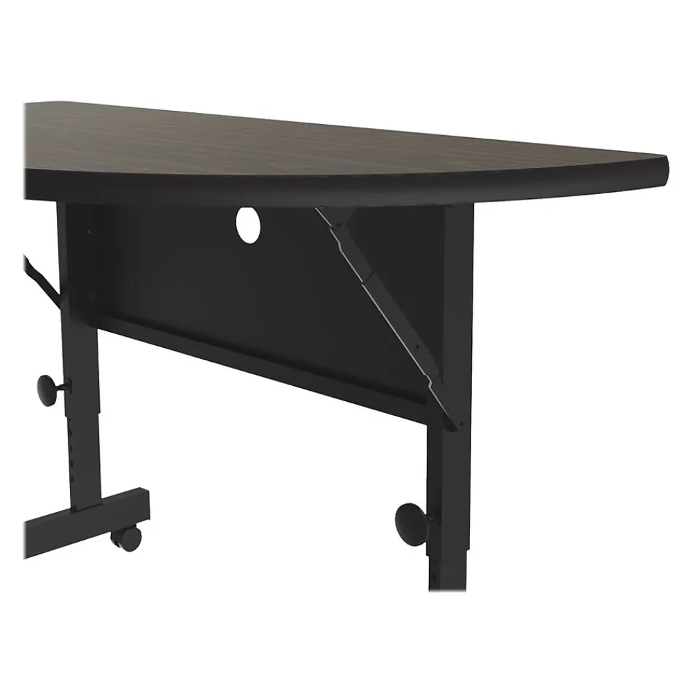 Folding Tables*Correll Folding Table, 48" x 24", Walnut (FT2448TFHR-01)