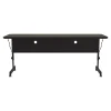 Folding Tables*Correll Folding Table, 60" x 24", Walnut (FT2460TF-01)