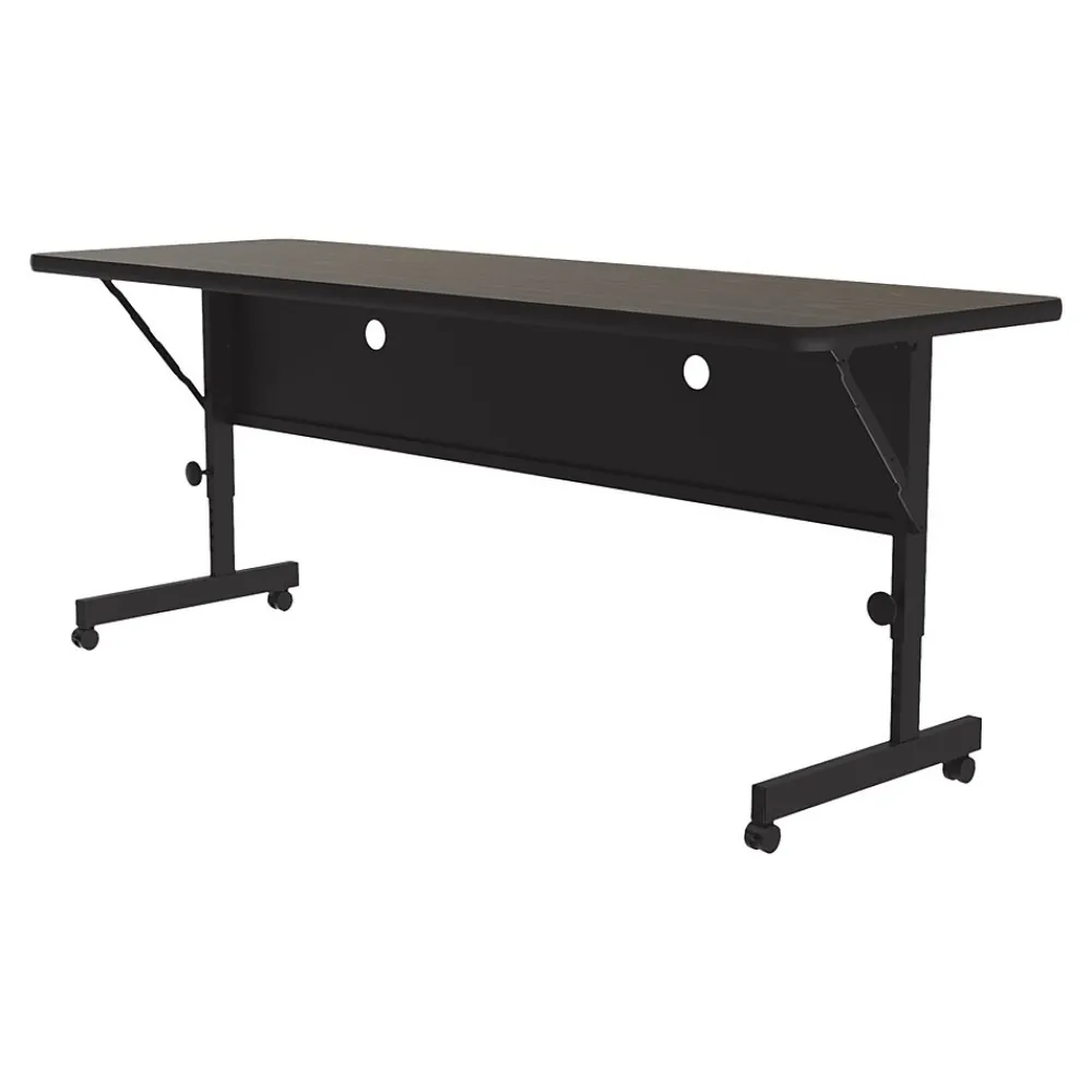 Folding Tables*Correll Folding Table, 60" x 24", Walnut (FT2460TF-01)