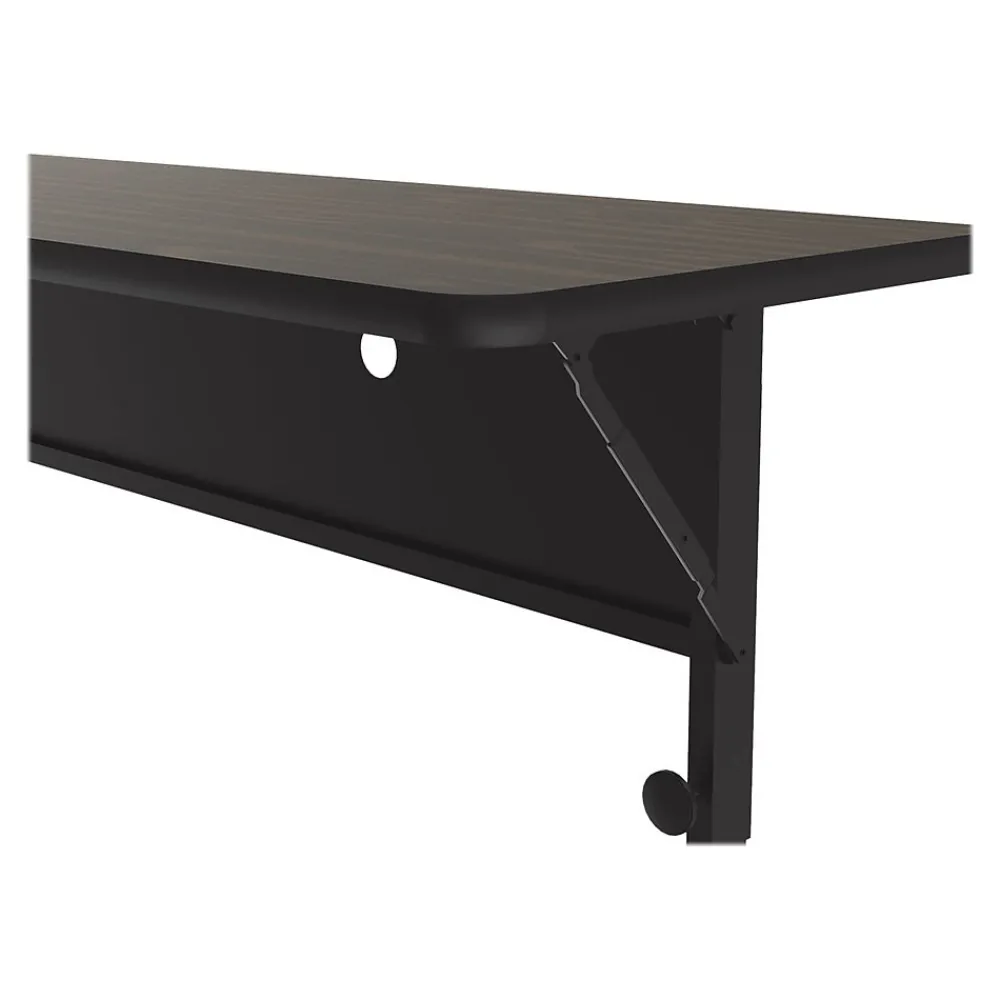 Folding Tables*Correll Folding Table, 60" x 24", Walnut (FT2460TF-01)