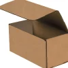 Partners Brand Corrugated Mailers, 13 1/2" x 3 1/2" x 3 1/2", Kraft, 50/Bundle (MLRBLK)