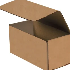 Partners Brand Corrugated Mailers, 13 1/2" x 3 1/2" x 3 1/2", Kraft, 50/Bundle (MLRBLK)