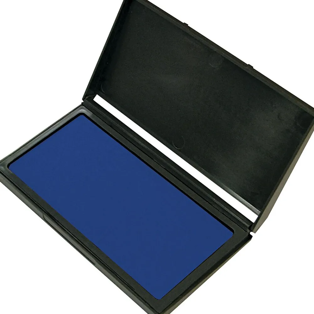 Stamps & Stamp Pads|Cosco 2000 PLUS Gel Stamp Pad, Blue Ink (030258)