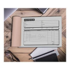 Business Forms*Cosco Business 3-Part Carbonless Invoices, 5.4