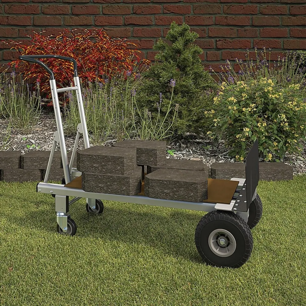 Cosco Convertible Hand Truck, 1000/800 lb. Capacity, Aluminum (12204ASB1E)
