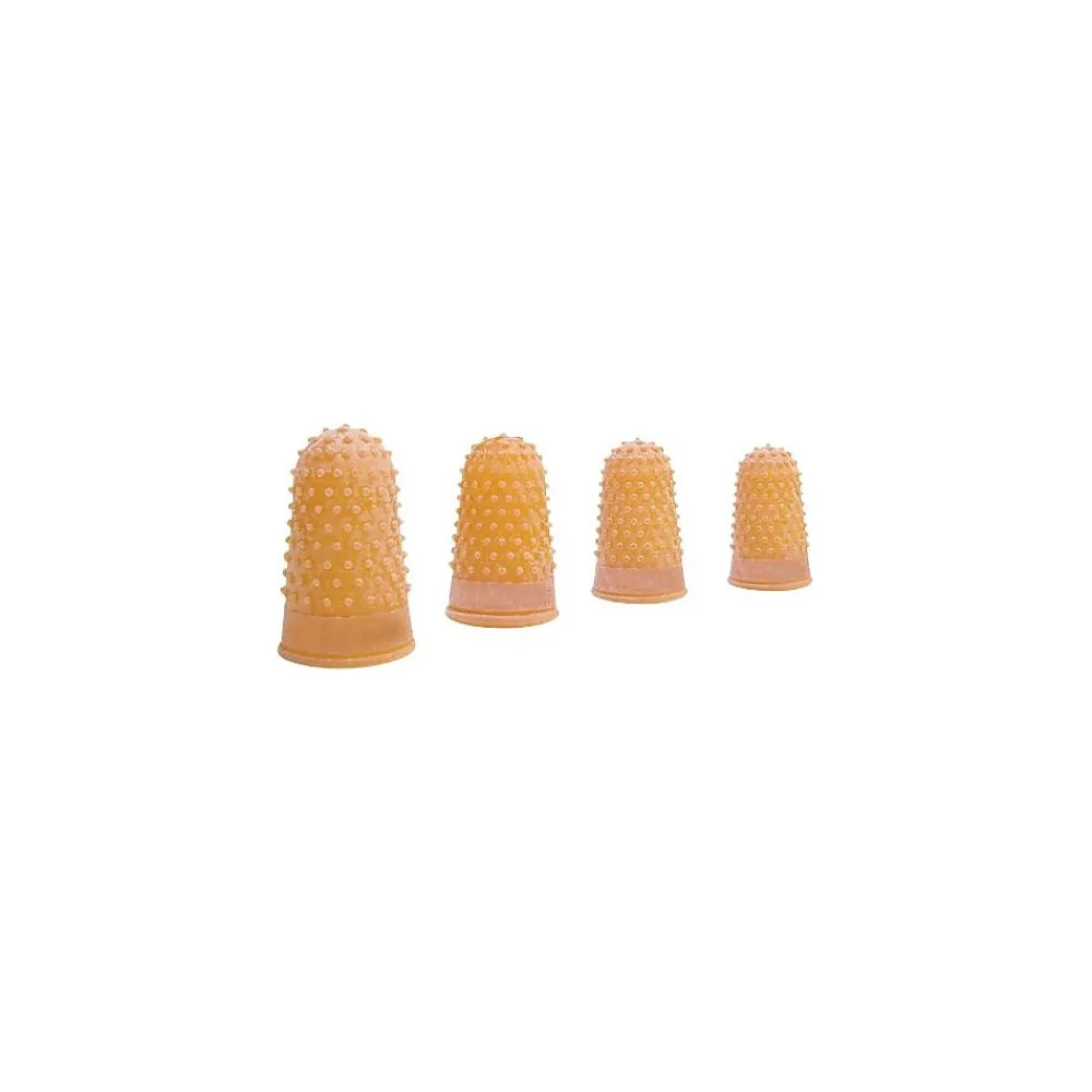 Sale Cosco Medium Finger Pad, Orange, 288/Carton (98173)