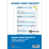 Business Forms*Cosco 2-Part Carbonless Receipts, 7.63" x 11", 200 Sets/Book (074037PK2)