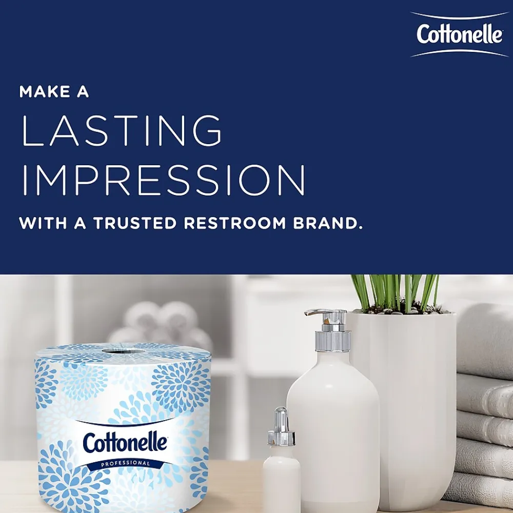 Professional Recycled Toilet Paper, 2-ply, White, 451 Sheets/Roll, 60 Rolls/Case (17713)<Cottonelle Hot