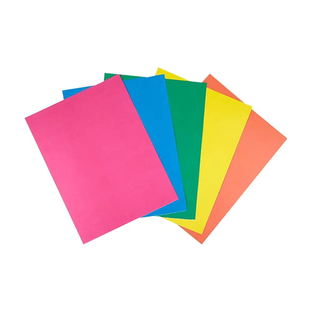 Card Stock*Crayola Project 100 lb. Cardstock Paper, 9" x 12", Vivid Colors, 25 Sheets/Pack (99-0083)