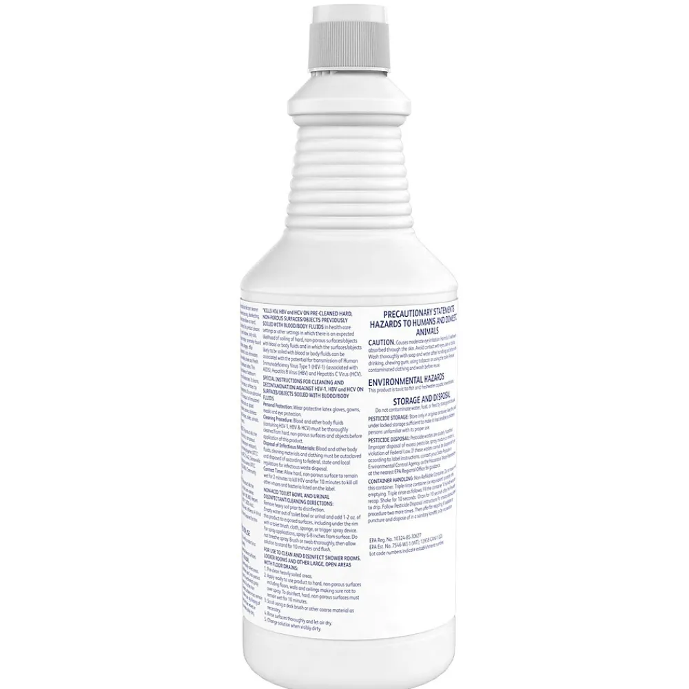 Crew Non-Acid All-Purpose Disinfectant Bathroom Cleaner, Floral Fresh, 32oz, EA (100925283)<Diversey New