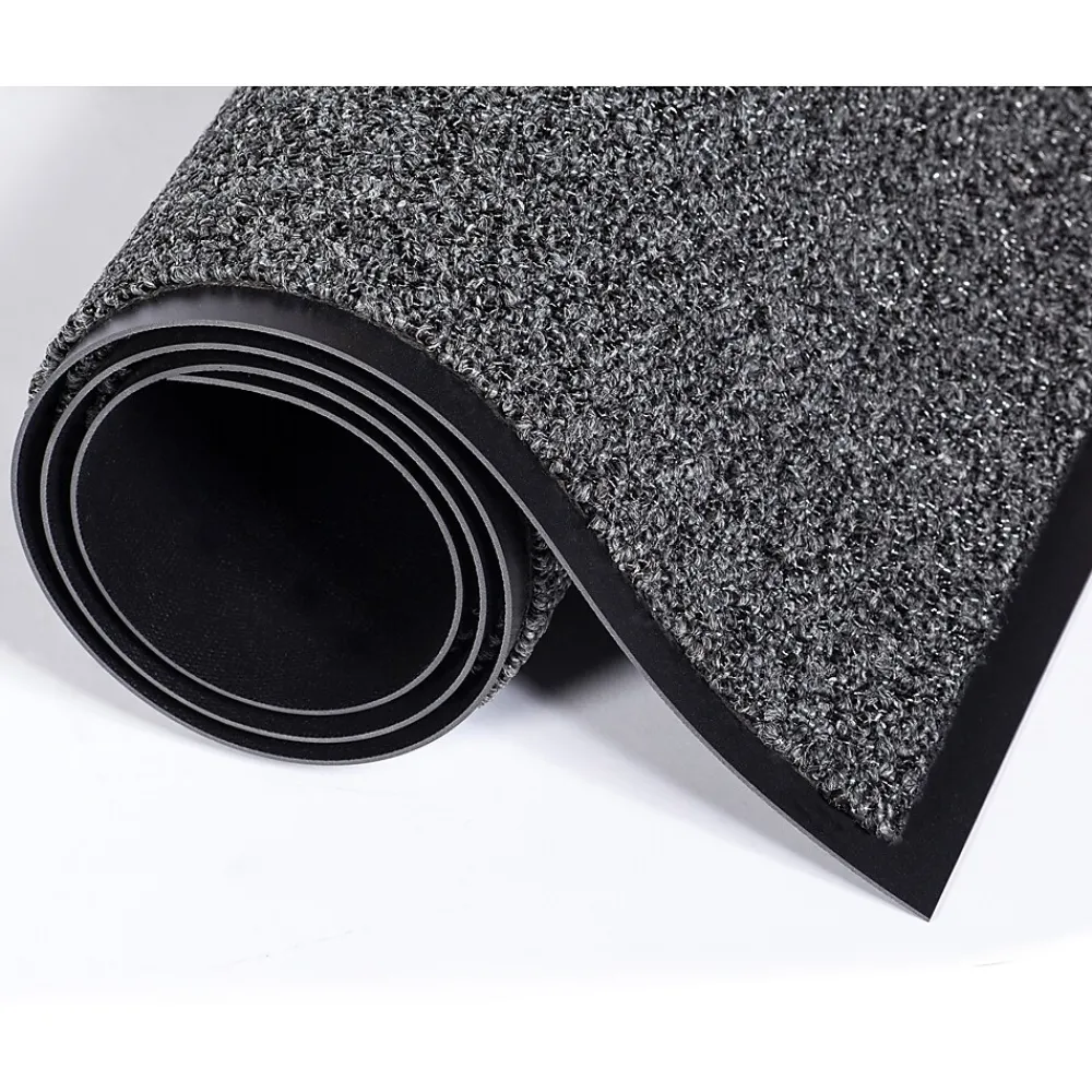 Crown Mats Crown Cross-Over Wiper/Scraper Floor Mat, 48" x 72", Gray (CWNCS0046GY)
